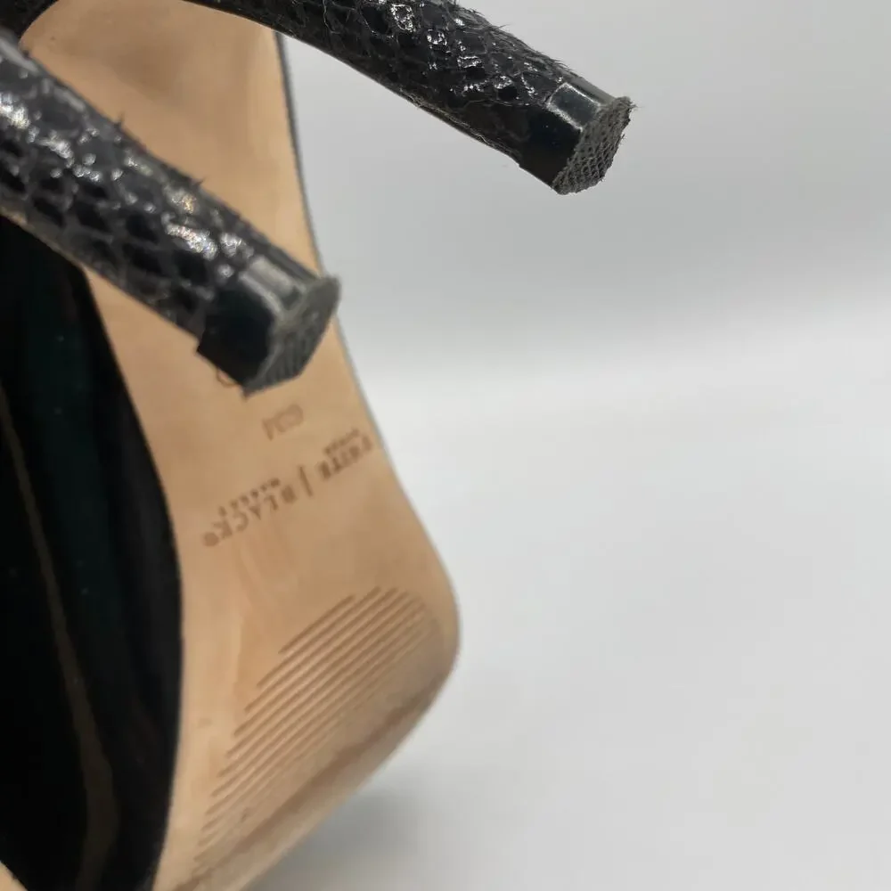White House Black Market Patent‎ Leather Pump Heels Size 6.5